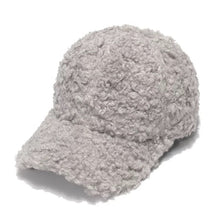 Load image into Gallery viewer, Faux Fur Adjustable Closure Cap.